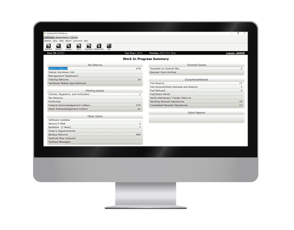 High-Volume Desktop Tax Software Suite